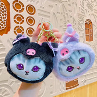 Sanrio x Mofusand Face Shot Plush Keychain - Bear Hugs