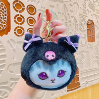 Sanrio x Mofusand Face Shot Plush Keychain - Bear Hugs