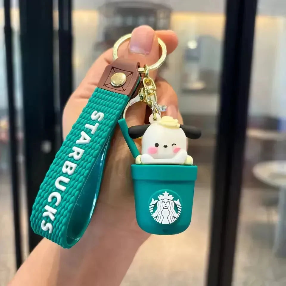 Sanrio x Starbucks Coffee Break Keychain - Bear Hugs