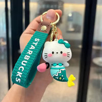 Sanrio x Starbucks Coffee Break Keychain - Bear Hugs