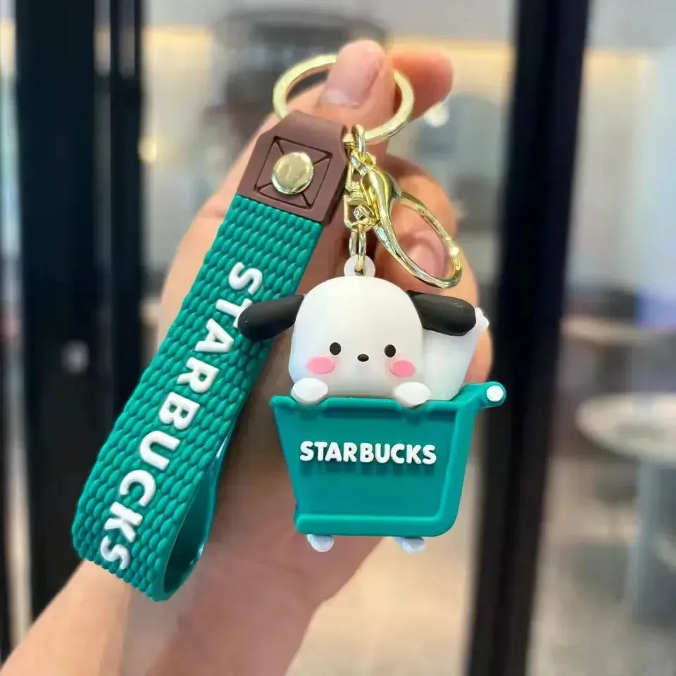 Sanrio x Starbucks Coffee Break Keychain - Bear Hugs