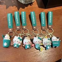 Sanrio x Starbucks Coffee Break Keychain - Bear Hugs