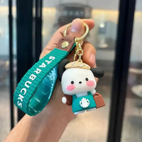 Sanrio x Starbucks Coffee Break Keychain - Bear Hugs