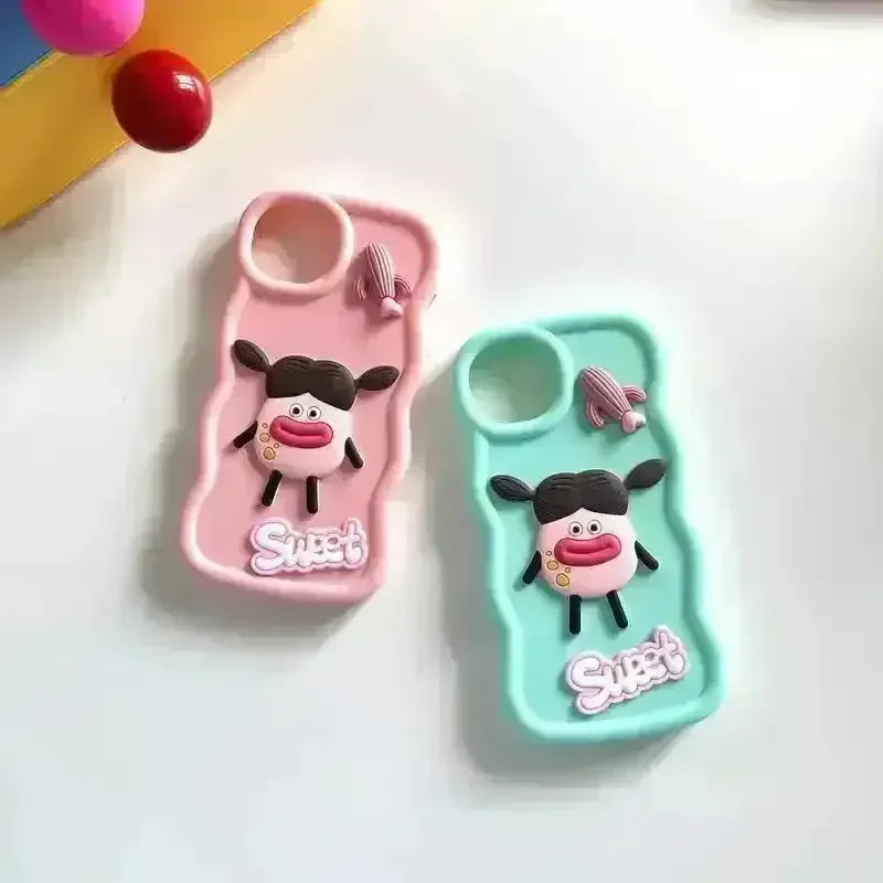 Sausage Girl Phone Case (For iPhones) - Bear Hugs