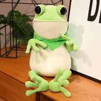 Scarf Frog Plush Toy - Bear Hugs
