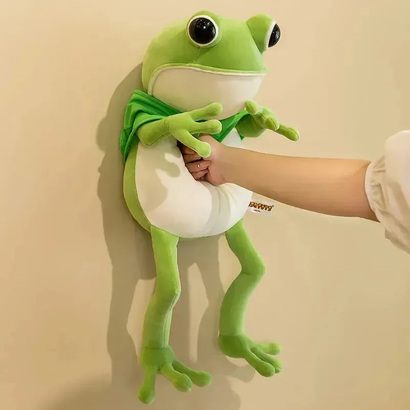 Scarf Frog Plush Toy - Bear Hugs