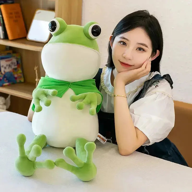 Scarf Frog Plush Toy - Bear Hugs