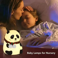 Scarf Panda Glow Silicon Lamp - Bear Hugs