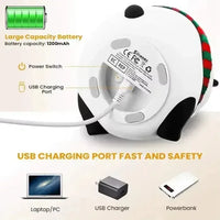 Scarf Panda Glow Silicon Lamp - Bear Hugs