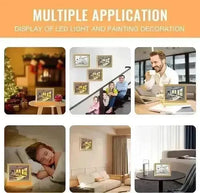 Scenic Portrait Painting Lamp - Bear Hugs