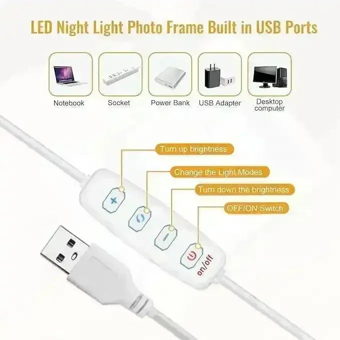 Scenic Portrait Painting Lamp - Bear Hugs