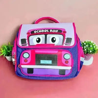 School Bus Theme Backpack - Bear Hugs