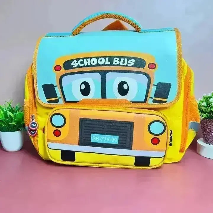 School Bus Theme Backpack - Bear Hugs