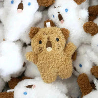 Screaming Animals Plush Keychain - Bear Hugs