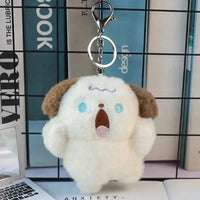 Screaming Animals Plush Keychain - Bear Hugs