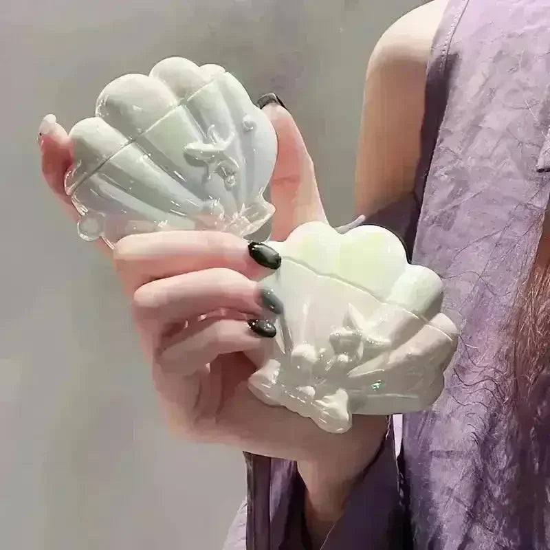 Sea Shell Chic AirPods Case - Bear Hugs