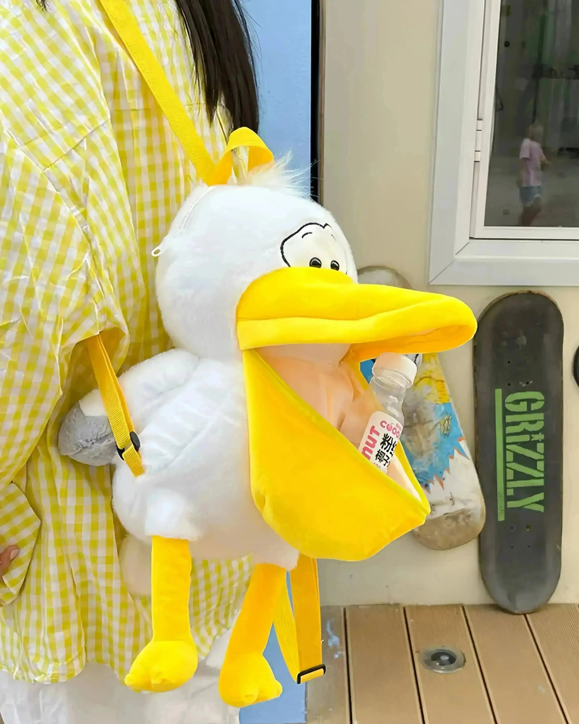 Seaside Scoop Pelican Plush Bag - Bear Hugs