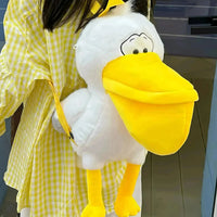 Seaside Scoop Pelican Plush Bag - Bear Hugs