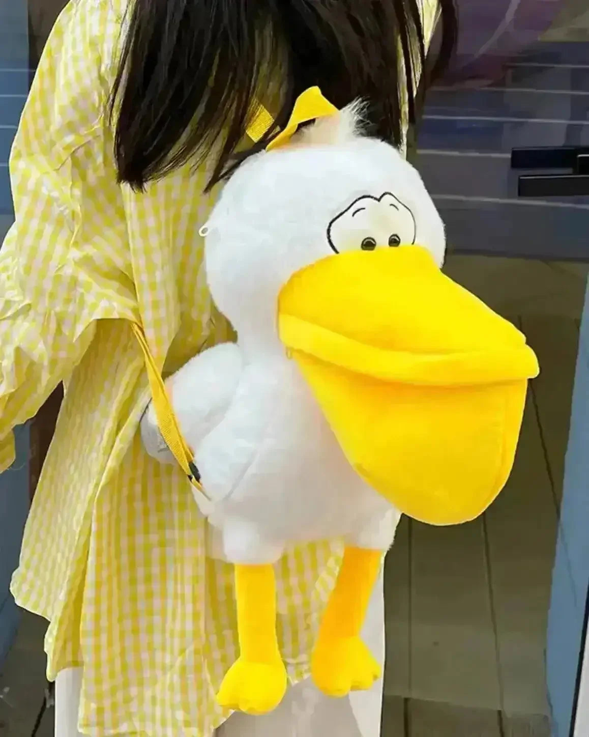 Seaside Scoop Pelican Plush Bag - Bear Hugs