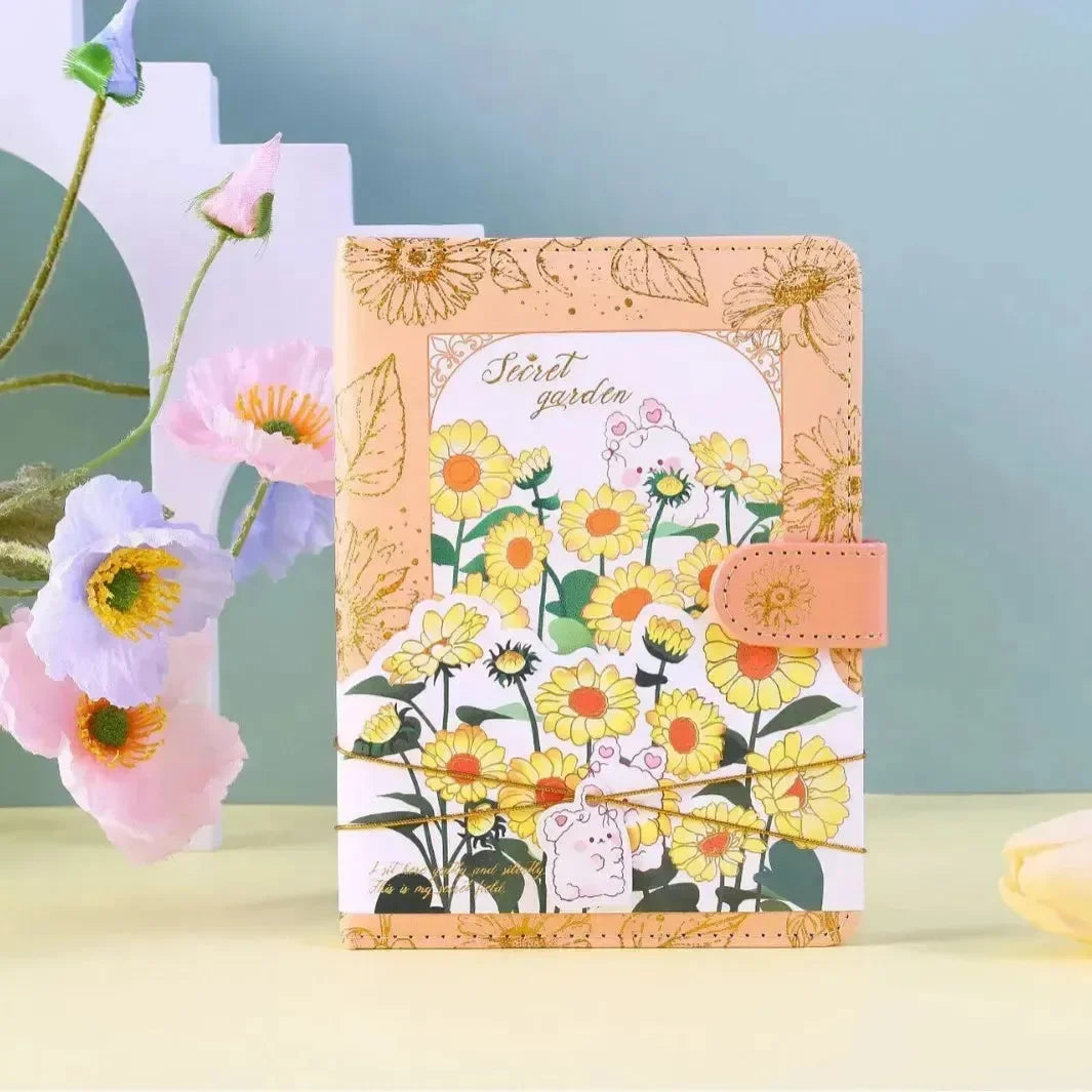 Secret Garden Diary with Magnetic Clasp - Bear Hugs