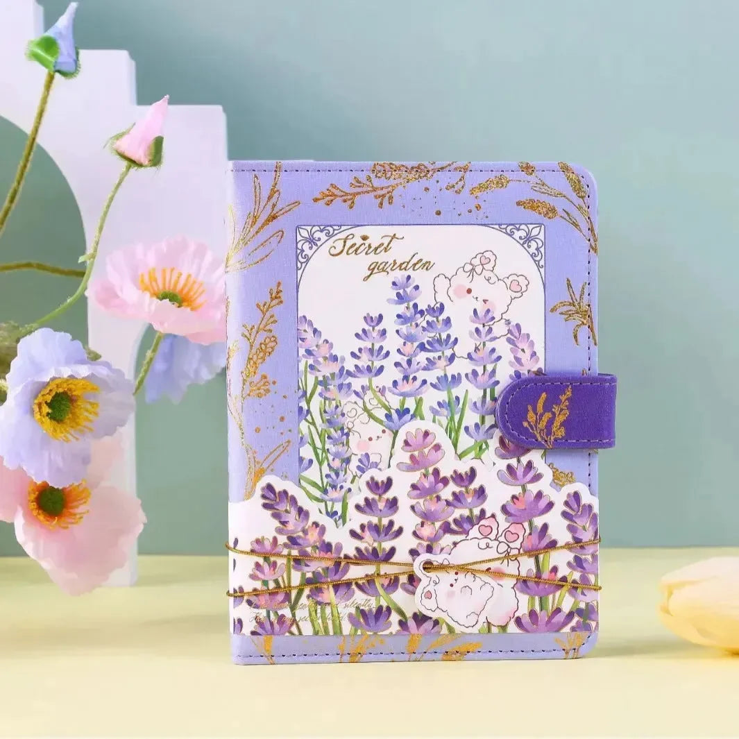 Secret Garden Diary with Magnetic Clasp - Bear Hugs