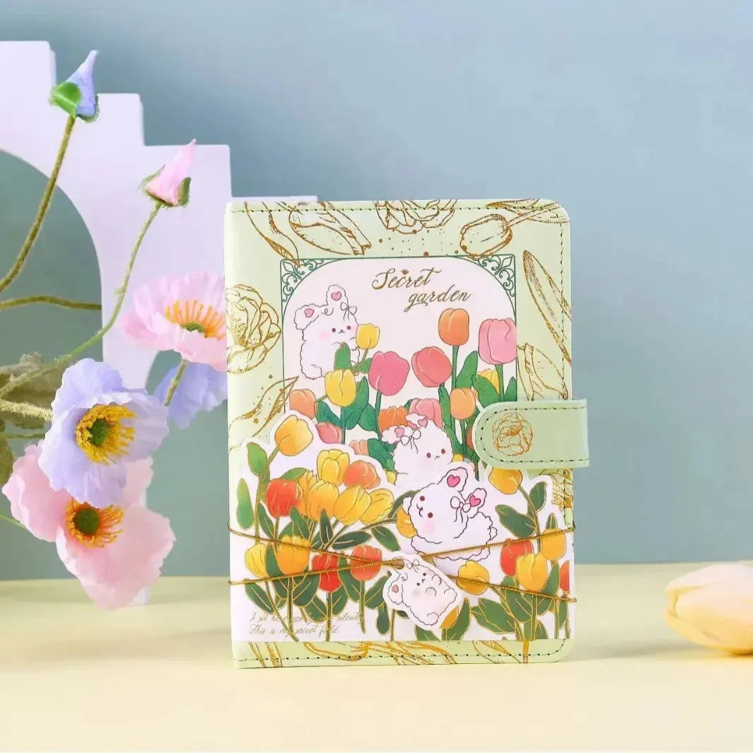 Secret Garden Diary with Magnetic Clasp - Bear Hugs