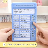 Self-Discipline Multifunctional Habit Tracker - Bear Hugs