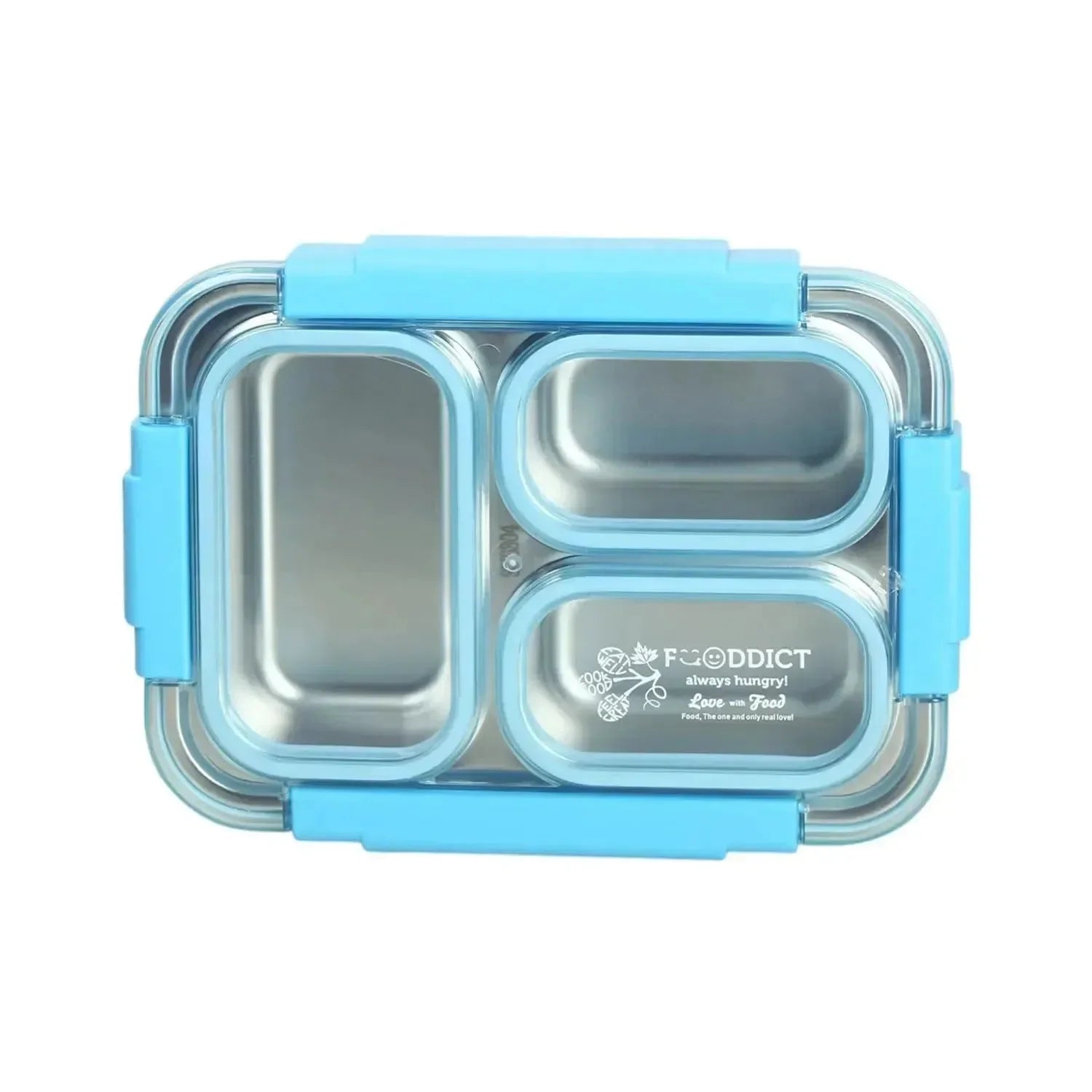Seoul Food 3-Compartment Lunch Box (710 ml) - Bear Hugs