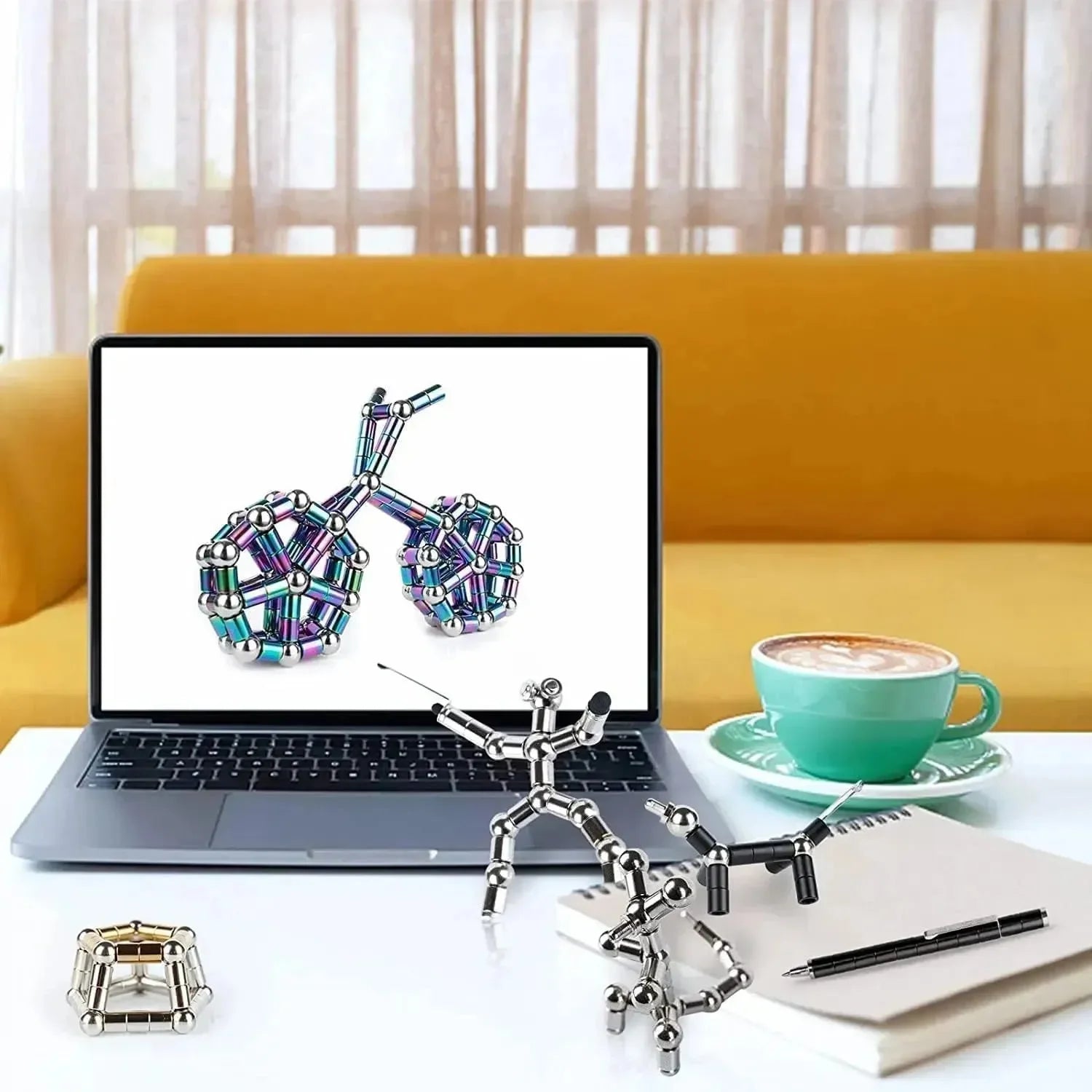 Shape Changing Magnetic Fidget Pen - Bear Hugs