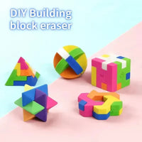 Shapes Puzzle Block Maze Eraser - Bear Hugs
