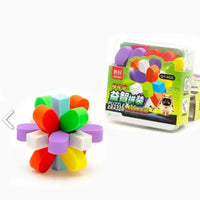 Shapes Puzzle Block Maze Eraser - Bear Hugs