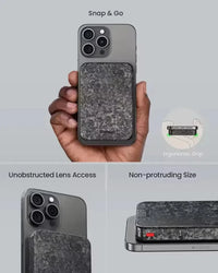 SHARGE CarbonMag Magnetic Power Bank - Bear Hugs