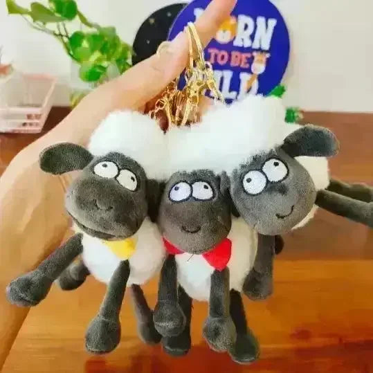 Shaun The Sheep Plush Keychain - Bear Hugs