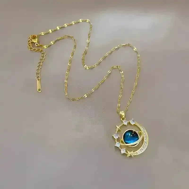 Shimmering Celestial Pendant - Bear Hugs