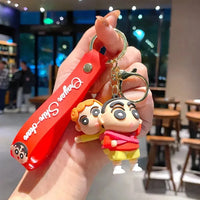 Shin-chan's Day Out 3D Keychain - Bear Hugs