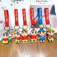 Shin-chan's Day Out 3D Keychain - Bear Hugs
