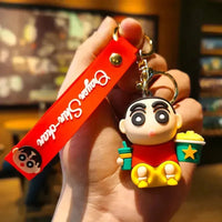 Shin-chan's Day Out 3D Keychain - Bear Hugs