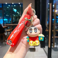 Shin-chan's Day Out 3D Keychain - Bear Hugs