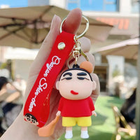 Shin-chan's Day Out 3D Keychain - Bear Hugs