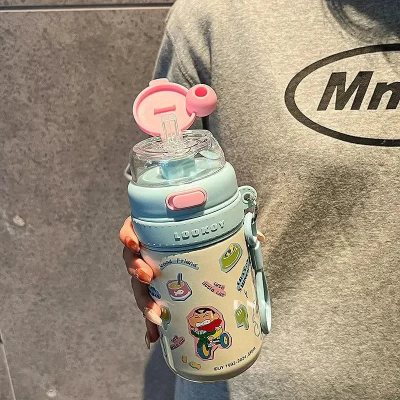 Shinchan Lookoy Insulated Bottle (480 ml) - Bear Hugs