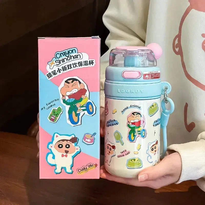 Shinchan Lookoy Insulated Bottle (480 ml) - Bear Hugs