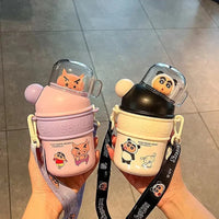 Shinchan Mini Baysball Insulated Bottle (430 ml) - Bear Hugs