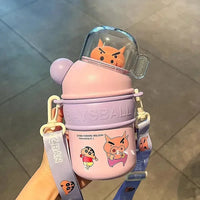 Shinchan Mini Baysball Insulated Bottle (430 ml) - Bear Hugs