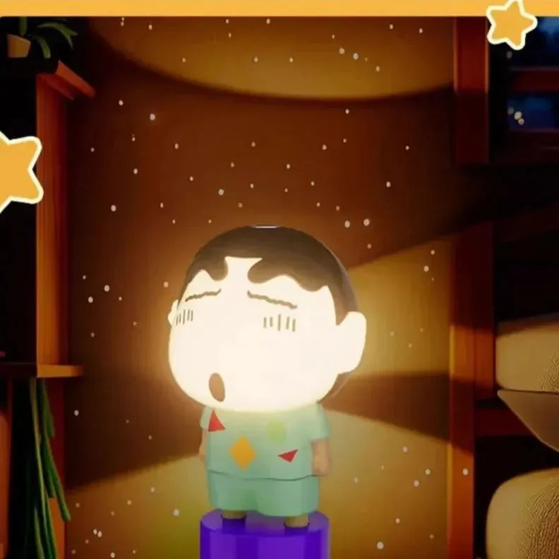 Shinchan Projector Stamp Blind Box - Bear Hugs