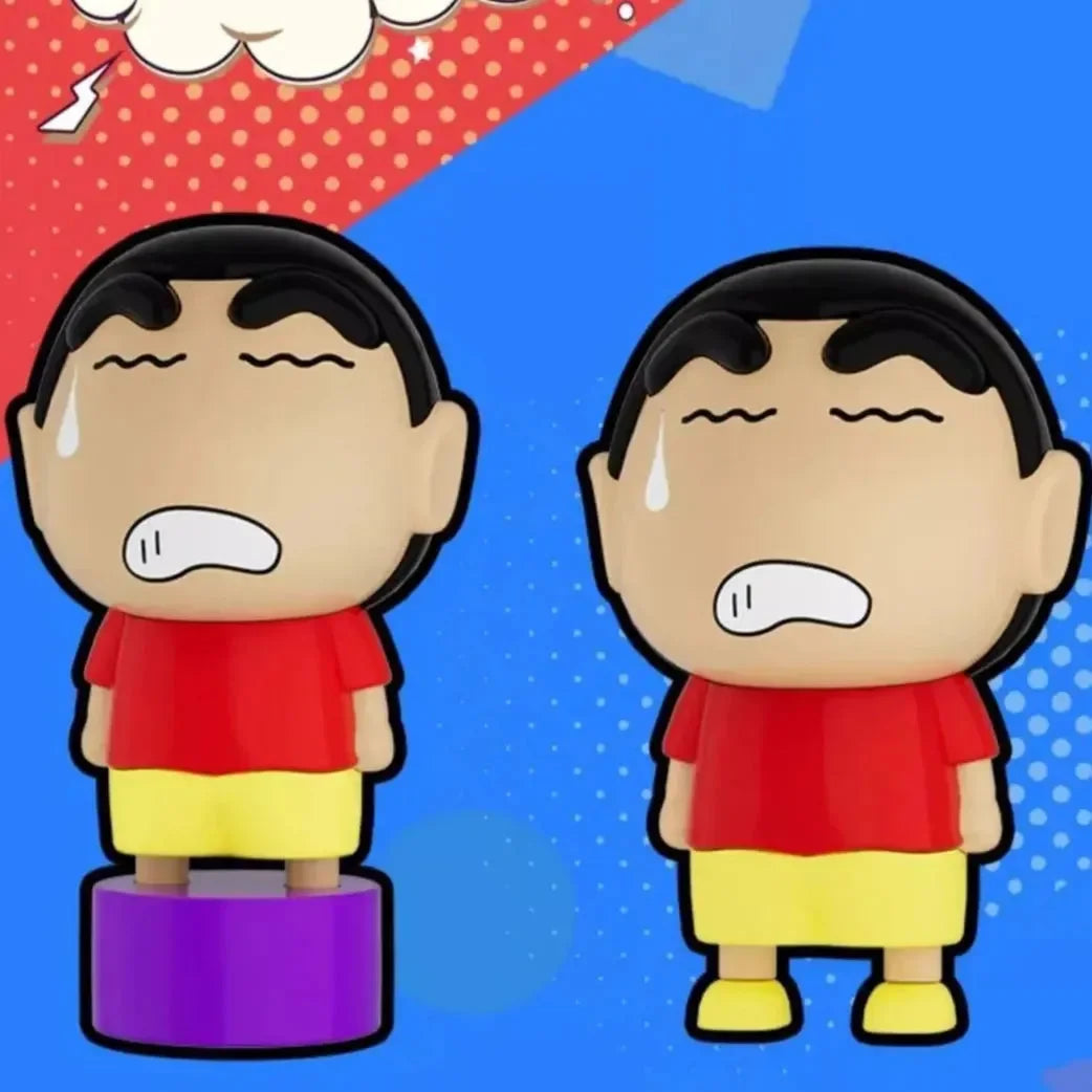 Shinchan Projector Stamp Blind Box - Bear Hugs