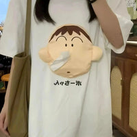Shinchan Tissue Dispensing T-shirt - Bear Hugs