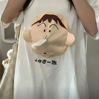 Shinchan Tissue Dispensing T-shirt - Bear Hugs