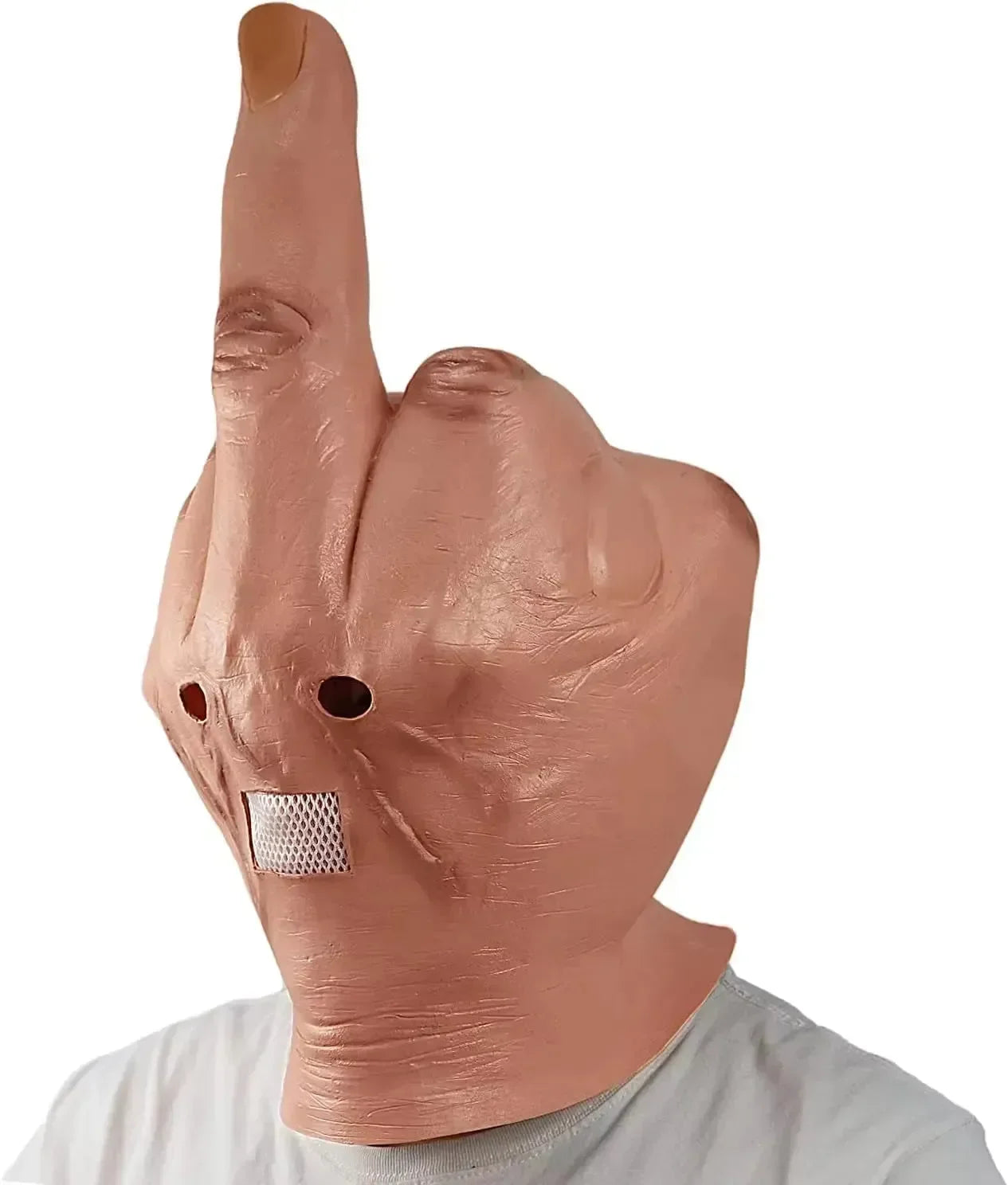 Show the Finger Cosplay Spoof Mask - Bear Hugs