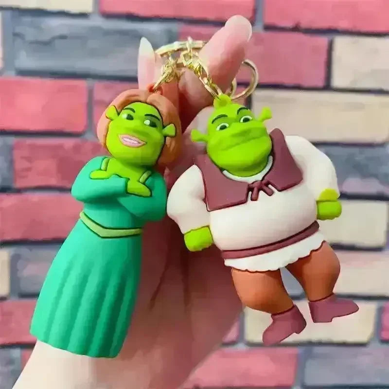 Shrek Key Rack Shrek Characters 3D Keychain