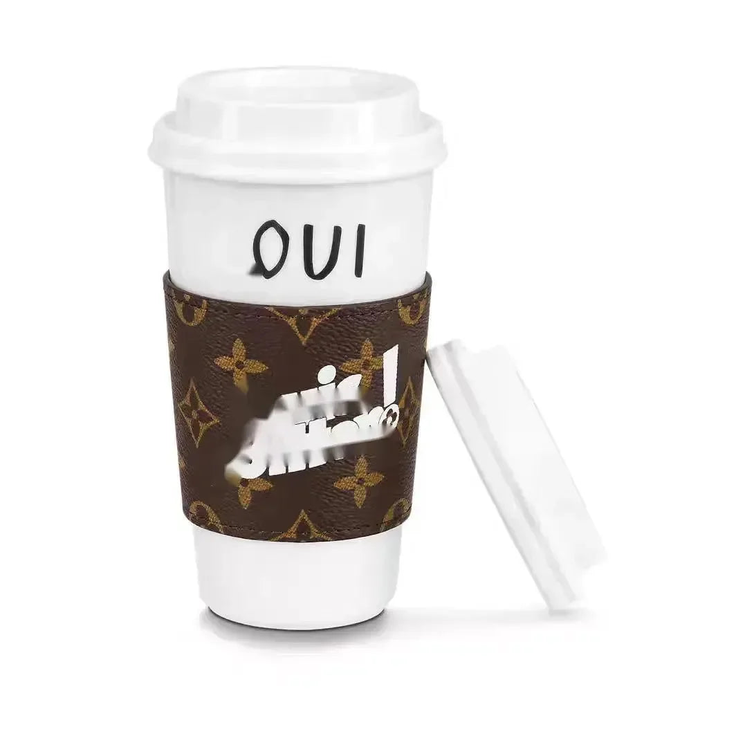 Signature Sip Luxury Monogram Ceramic Mug (700 ml) - Bear Hugs